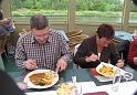 Na meer dan 1 uur 30 wachten, waren wij de gelukkigen die hun eten kregen